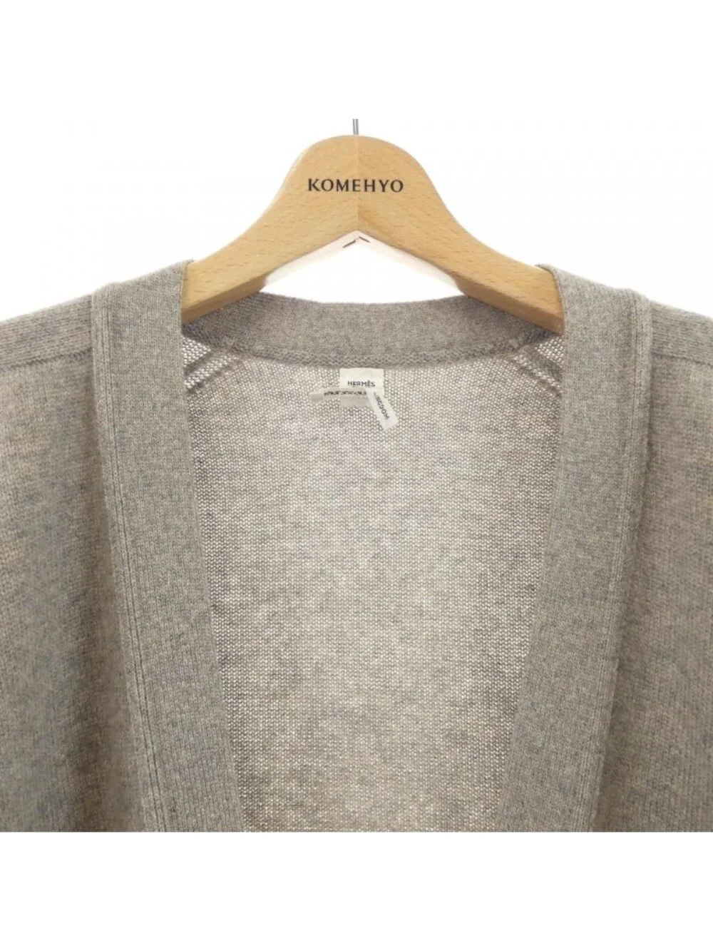 Hermes Cardigan Beige